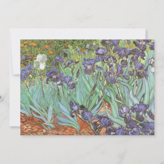 Vincent van Gogh - Ire Einladung (Vorderseite)