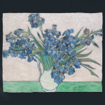 Vincent van Gogh - Ire Fleecedecke<br><div class="desc">Ire / Still Life: Vase with Irises - Vincent van Gogh,  Oil on Leinwand,  1890</div>