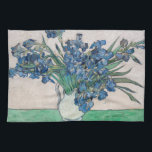 Vincent van Gogh - Ire Geschirrtuch<br><div class="desc">Ire / Still Life: Vase with Irises - Vincent van Gogh,  Oil on Leinwand,  1890</div>