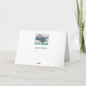 Vincent van Gogh - Ire Karte (Rückseite)