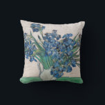 Vincent van Gogh - Ire Kissen<br><div class="desc">Ire / Still Life: Vase with Irises - Vincent van Gogh, Oil on Leinwand, 1890</div>