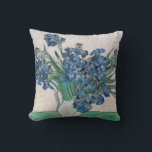 Vincent van Gogh - Ire Kissen<br><div class="desc">Ire / Still Life: Vase with Irises - Vincent van Gogh,  Oil on Leinwand,  1890</div>