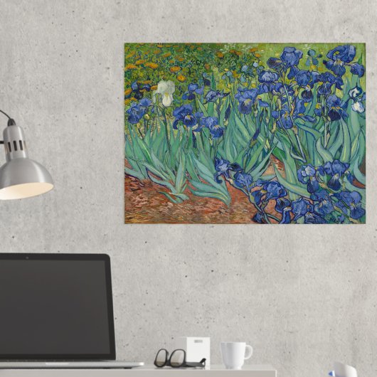 Vincent Van Gogh, Ire, Les Iris Foliendrucke (In Situ (Schreibtisch 2))