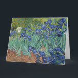 Vincent Van Gogh, Ire, Les Iris Karte<br><div class="desc">Vincent Van Gogh - Ire, Les Iris, 1889.</div>