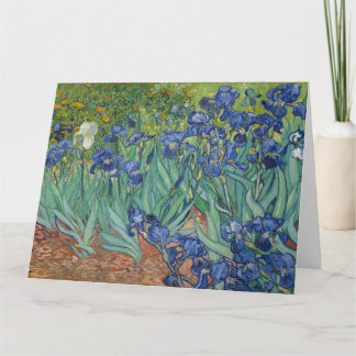 Vincent Van Gogh, Ire, Les Iris Karte