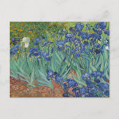 Vincent Van Gogh, Ire, Les Iris Postkarte (Vorderseite)