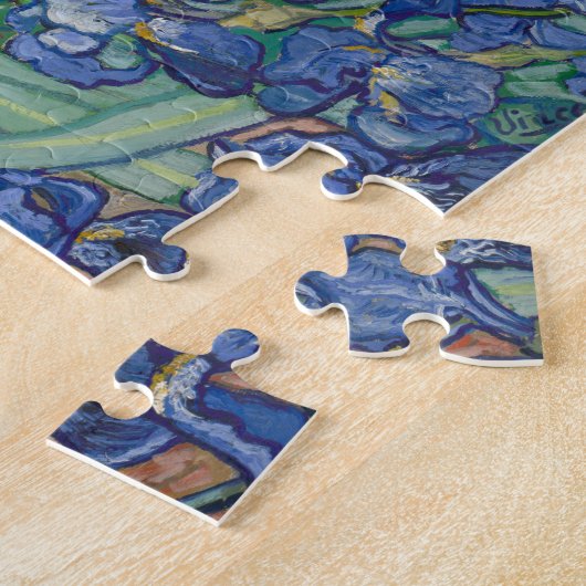 Vincent Van Gogh, Ire, Les Iris Puzzle (Seite)