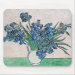 Vincent van Gogh - Ire Mousepad<br><div class="desc">Ire / Still Life: Vase with Irises - Vincent van Gogh,  Oil on Leinwand,  1890</div>