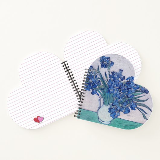 Vincent Van Gogh. Ire Notizblock (Innenseite)