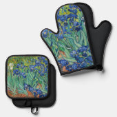 Vincent Van Gogh - Ire Ofenhandschuh & Topflappen-Set (Vorderseite/Rückseite)