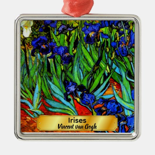 Vincent Van Gogh, Ire, Ornament Aus Metall (Vorne)