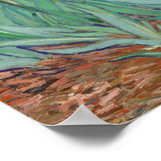 Vincent van Gogh - Ire Poster (Ecke)