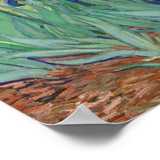 Vincent van Gogh - Ire Poster (Ecke)