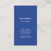 Vincent Van Gogh - Ire - QR-Code Visitenkarte (Rückseite)