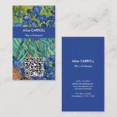Vincent Van Gogh - Ire - QR-Code Visitenkarte (Vorne/Hinten)