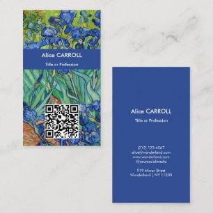 Vincent Van Gogh - Ire - QR-Code Visitenkarte