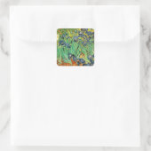 Vincent van Gogh, Ire Quadratischer Aufkleber (Tasche)