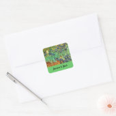 Vincent van Gogh, Ire Quadratischer Aufkleber (Umschlag)