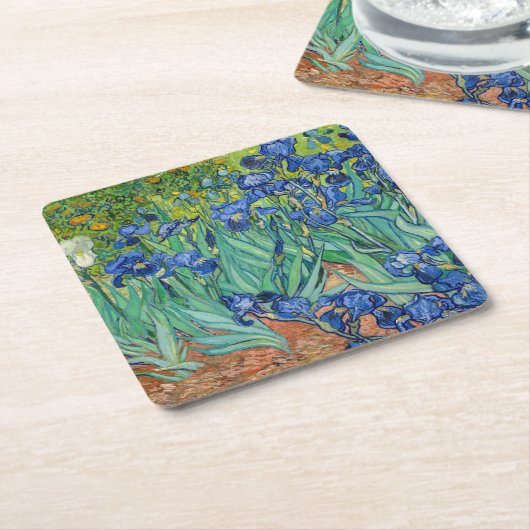 Vincent Van Gogh - Ire Rechteckiger Pappuntersetzer (angewinkelt)