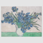 Vincent van Gogh - Ire Seidenpapier<br><div class="desc">Ire / Still Life: Vase with Irises - Vincent van Gogh,  Oil on Leinwand,  1890</div>
