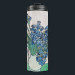 Vincent van Gogh - Ire Thermosbecher<br><div class="desc">Ire / Still Life: Vase with Irises - Vincent van Gogh,  Oil on Leinwand,  1890</div>