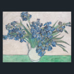 Vincent van Gogh - Ire Tischdecke<br><div class="desc">Ire / Still Life: Vase with Irises - Vincent van Gogh,  Oil on Leinwand,  1890</div>