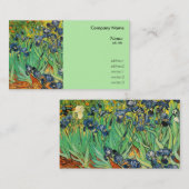 Vincent van Gogh, Ire Visitenkarte (Vorne/Hinten)