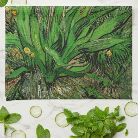 Vincent van Gogh - Iris Küchentuch (Gefaltet)