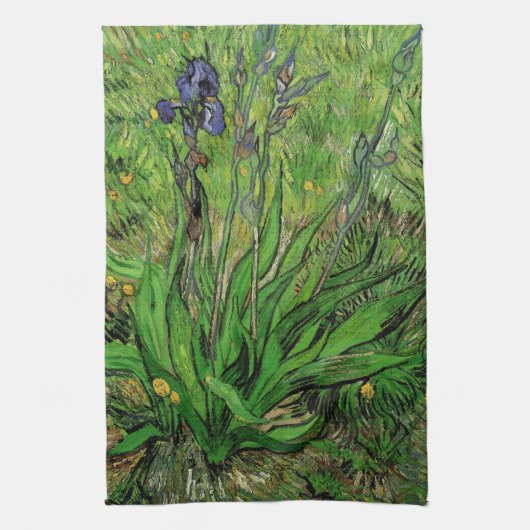 Vincent van Gogh - Iris Küchentuch (Vertikal)