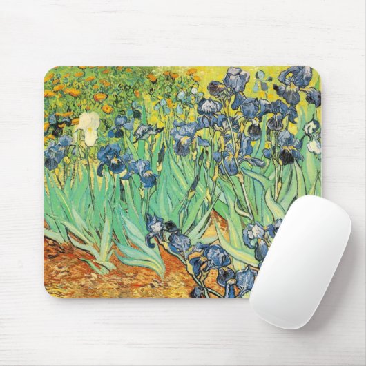Vincent van Gogh - Iris Mousepad (Mit Mouse)
