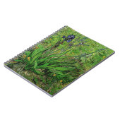 Vincent van Gogh - Iris Notizblock (Linke Seite)