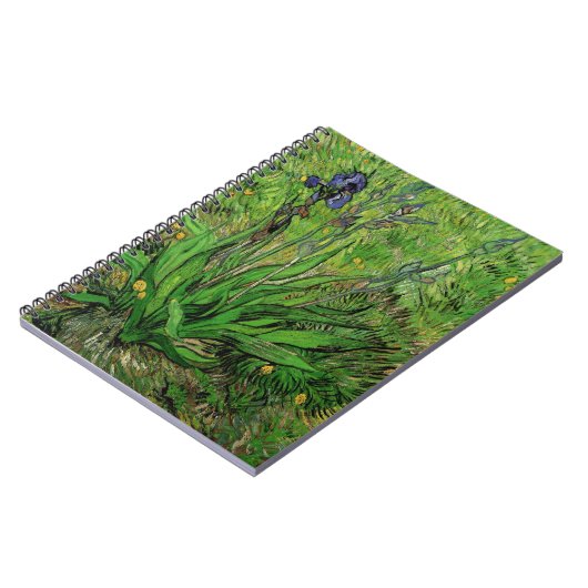 Vincent van Gogh - Iris Notizblock (Linke Seite)