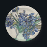 Vincent Van Gogh - Irisch Pappteller<br><div class="desc">Vincent Van Gogh - Irisch</div>