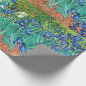Vincent Van Gogh Irisch Vintage Kunstkunst Geschenkpapier (Ecke)