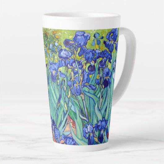 Vincent Van Gogh Irische Blume Kunst Milchtasse (Rechte Ecke)