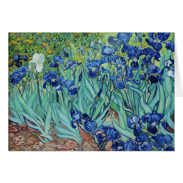 Vincent van Gogh Irises (Vorderseite (Horizontal))