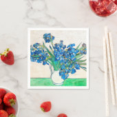 Vincent van Gogh IRISES AND ROSE Cocktail Serviett Serviette (Beispiel)