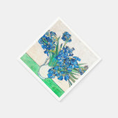 Vincent van Gogh IRISES AND ROSE Cocktail Serviett Serviette (Ecke)
