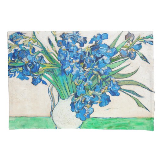 Vincent van Gogh IRISES AND ROSE pillowcase Kissenbezug (Vorderseite)