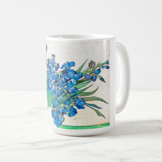 Vincent van Gogh IRISES AND ROSE Tasse (VorderseiteRechts)