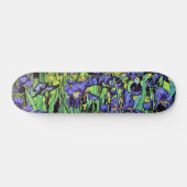 Vincent Van Gogh Irises - Blume Lover Skateboard (Horizontal)