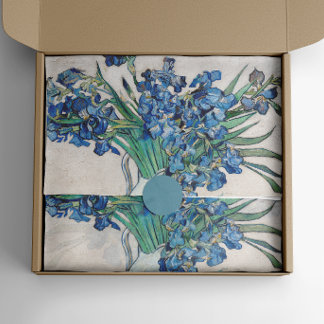Vincent Van Gogh Irises. Blumenblume Seidenpapier