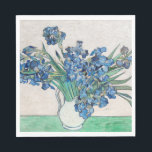 Vincent Van Gogh Irises. Blumenimpressionismus Serviette<br><div class="desc">Vincent Van Gogh "Ire" Serviette.</div>