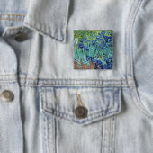 Vincent van Gogh Irises Button (Beispiel)