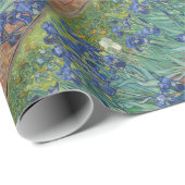 Vincent van Gogh Irises Geschenkpapier (Rolleneckpunkt)