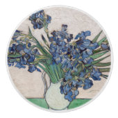 Vincent Van Gogh Irises  Keramikknauf (Vorderseite)