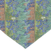 Vincent van Gogh Irises Kurzer Tischläufer (Ecke)