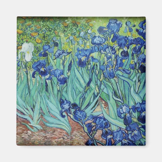 Vincent van Gogh Irises Magnet (Vorne)