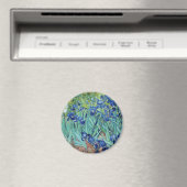 Vincent van Gogh Irises Magnet (In Situ (Geschirrspüler))