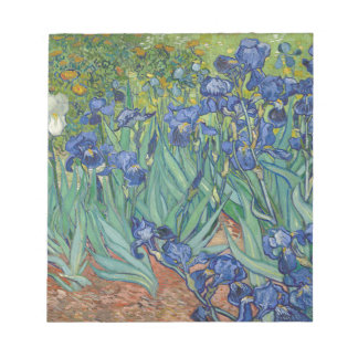 Vincent Van Gogh Irises Malerei Blume Kunstwerk Notizblock